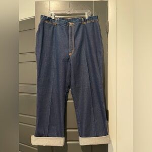 Women’s Vintage Britannia Jeans Size 38 NWOT Altered Hem